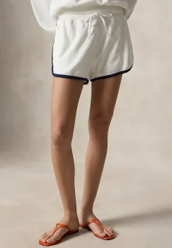 Polo Ralph Lauren pantaloni scurti pentru femei, din bumbac LT WT COTTON TERRY-KNT-SHORTS imagine