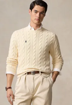 Polo Ralph Lauren pulover barbatesc de bumbac imagine