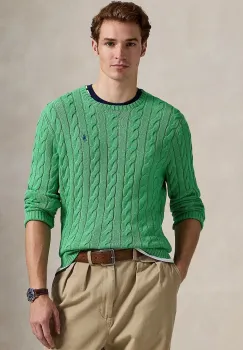 Polo Ralph Lauren pulover barbatesc din bumbac imagine