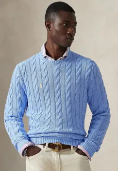 Polo Ralph Lauren Pulover barbati de bumbac imagine