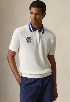 Polo Ralph Lauren pulover cu maneca scurta pentru barbati, din bumbac imagine