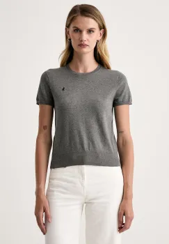 Polo Ralph Lauren pulover cu maneca scurta pentru femei cu bumbac imagine