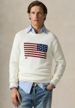 Polo Ralph Lauren pulover de bumbac imagine