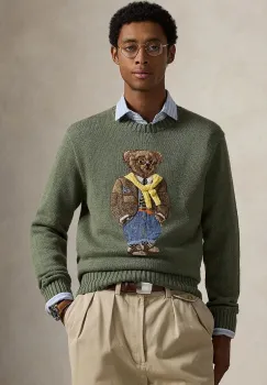 Polo Ralph Lauren pulover de bumbac imagine