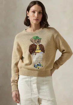 Polo Ralph Lauren pulover de bumbac imagine