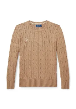 Polo Ralph Lauren pulover de bumbac pentru copii imagine