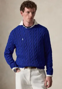 Polo Ralph Lauren pulover pentru barbati, din bumbac imagine