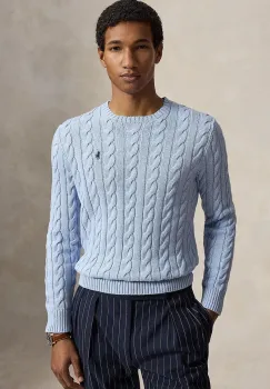 Polo Ralph Lauren pulover pentru barbati, din bumbac imagine