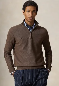 Polo Ralph Lauren pulover pentru barbati, din bumbac imagine