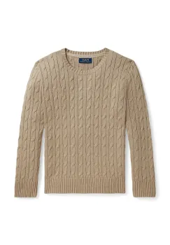 Polo Ralph Lauren pulover pentru copii, din bumbac imagine