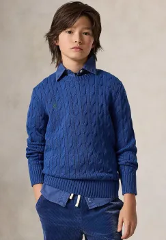 Polo Ralph Lauren pulover pentru copii din bumbac imagine