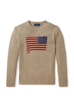 Polo Ralph Lauren pulover pentru copii din bumbac imagine