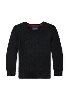 Polo Ralph Lauren pulover pentru copii din bumbac imagine