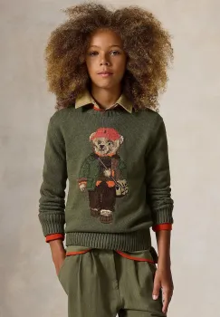 Polo Ralph Lauren pulover pentru copii din bumbac imagine