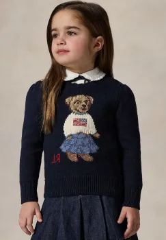 Polo Ralph Lauren  pulover pentru copii din bumbac imagine