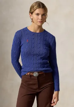Polo Ralph Lauren pulover pentru femei din bumbac imagine