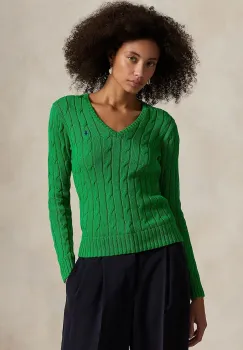 Polo Ralph Lauren  pulover pentru femei din bumbac imagine
