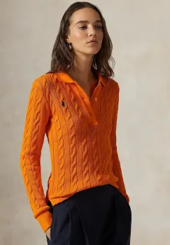 Polo Ralph Lauren pulover pentru femei din bumbac imagine