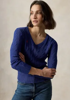 Polo Ralph Lauren pulover pentru femei, din bumbac imagine