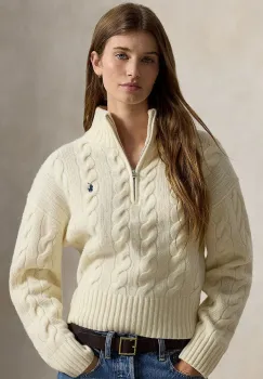 Polo Ralph Lauren pulover pentru femei din lana imagine