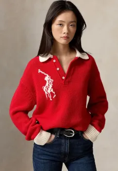 Polo Ralph Lauren pulover pentru femei din lana imagine