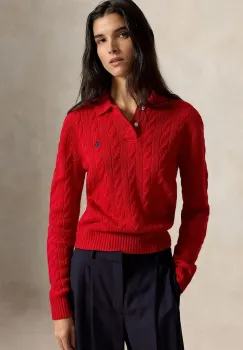 Polo Ralph Lauren pulover pentru femei din lana imagine