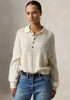 Polo Ralph Lauren pulover pentru femei din lana imagine