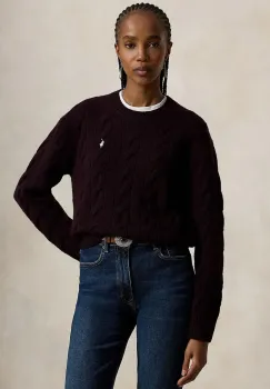 Polo Ralph Lauren pulover pentru femei din lana imagine