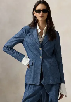 Polo Ralph Lauren sacou pentru femei din bumbac imagine