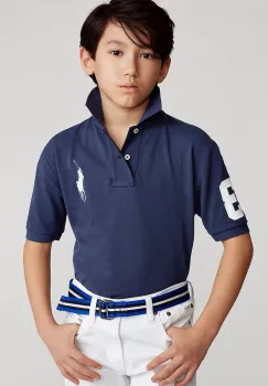 Polo Ralph Lauren tricouri polo din bumbac pentru copii imagine