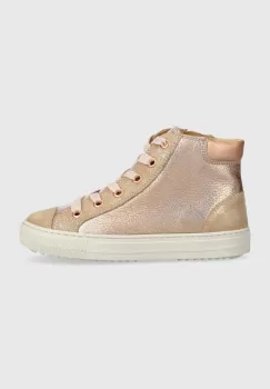 Pom D'api tenisi de piele pentru copii SWAG ZIP LACE culoarea roz imagine