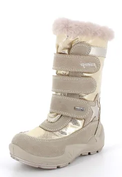 Primigi cizme de iarna copii culoarea auriu, PWIGT 88816 imagine