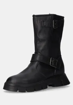 Primigi cizme de iarna din piele culoarea negru, PNDGT 68770 imagine