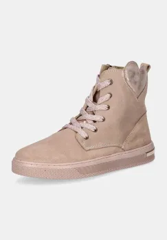 Primigi cizme din piele intoarsa pentru copii culoarea portocaliu, PYH 69308 imagine