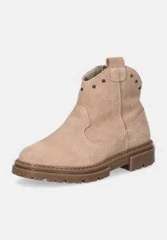 Primigi cizme din piele intoarsa pentru copii culoarea roz, PFS 69098 imagine