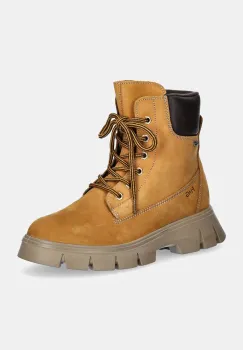 Primigi ghete de iarna pentru copii din piele culoarea galben, PNDGT 68772 imagine