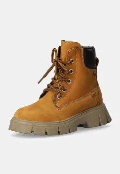 Primigi pantofi de iarna din nubuc pentru copii culoarea galben, PNDGT 68772 imagine