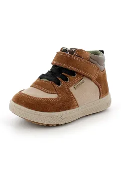 Primigi pantofi din piele intoarsa pentru copii culoarea maro, PBZGT 88568 imagine