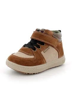 Primigi pantofi din piele intoarsa pentru copii culoarea maro, PBZGT 88568 imagine