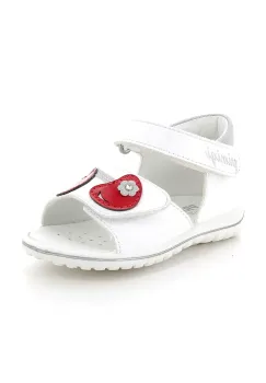 Primigi sandale din piele pentru copii culoarea alb, PSW 78645 imagine