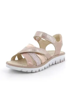 Primigi sandale din piele pentru copii culoarea bej, PAX 78910 imagine