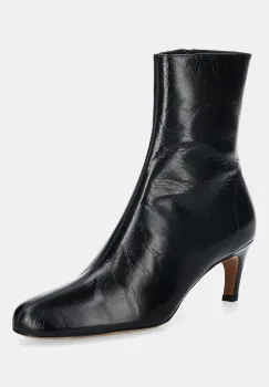 Proenza Schouler cizme de piele Uma culoarea negru, cu toc cui, SH254082 imagine
