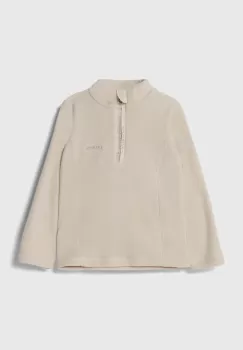 Protest bluza copii culoarea bej, neted imagine
