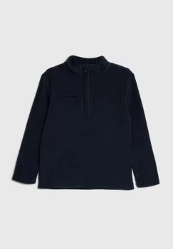 Protest bluza copii PERFECT TD culoarea albastru marin, neted imagine