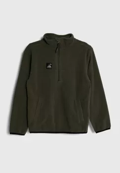 Protest bluza copii PRTDIOS JR culoarea verde, modelator imagine
