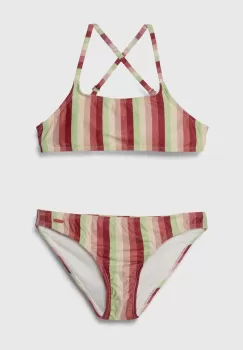 Protest costum de baie pentru copii din doua piese PRTSHEILA culoarea rosu imagine