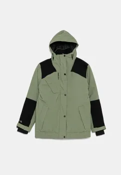 Protest geaca de schi pentru copii PRTBROME culoarea verde, 6810544 imagine