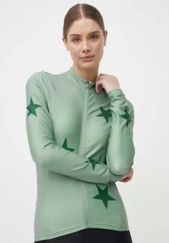 Protest hanorac de ciclism Prtpecans culoarea verde, modelator, 6631300 imagine