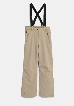Protest pantaloni de schi pentru copii culoarea bej imagine