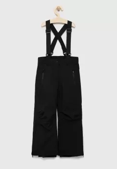 Protest pantaloni de schi pentru copii culoarea negru imagine